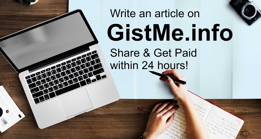 Write an article, Share & Get Paid within 24 hours!